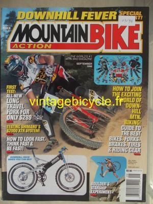 MOUNTAIN BIKE ACTION 1996 - 09 - N° 09 septembre 1996