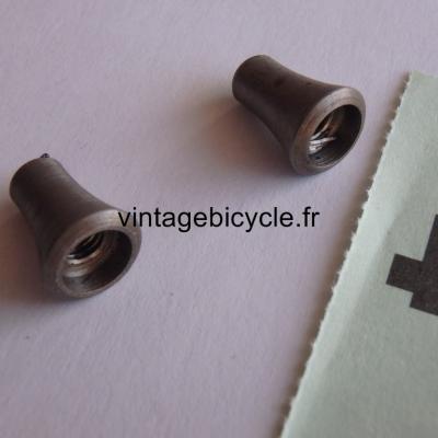 CABLE STOP STI / ERGOPOWER STEEL SUPPORT BRAZON/WELD ON (pair)