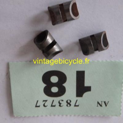 BRAKE CABLE GUIDE WITH 2 LOOPS (set of 3) for 6mm housing cable