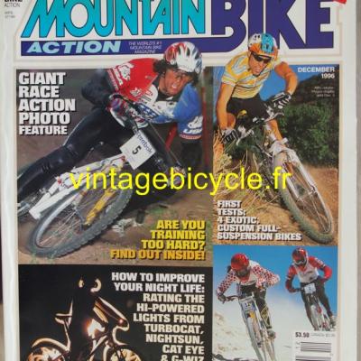 MOUNTAIN BIKE ACTION 1996 - 12 - N°12 decembre 1996