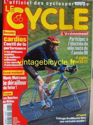 LE CYCLE l'officiel 1999 - 04 - N°266 avril 1999