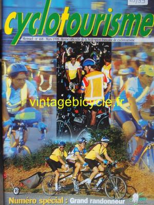 Cyclotourisme 1999 - 03 - N°468 mars 1999