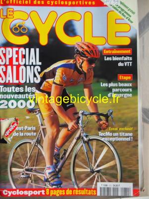 LE CYCLE l'officiel 1999 - 10 - N°272 octobre 1999