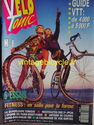 VELO TONIC 1991 - 03 - N°1 mars 1991