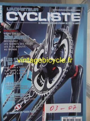 L'ACHETEUR CYCLISTE 2007 - 03 - N°40 mars 2007