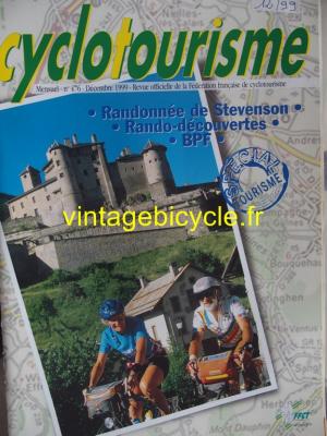 Cyclotourisme 1999 - 12 - N°476 decembre 1999
