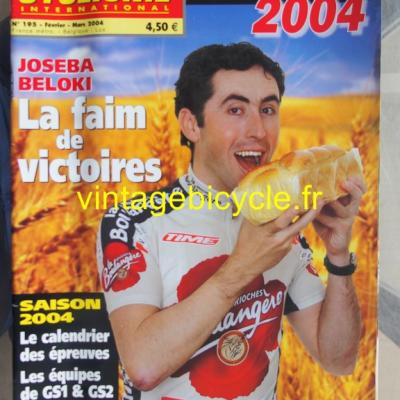 CYCLISME INTERNATIONAL 2004 - 02 - N°195 fevrier / mars 2004