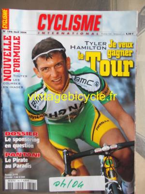 CYCLISME INTERNATIONAL 2004 - 04 - N°196 avril 2004