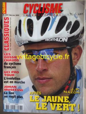 CYCLISME INTERNATIONAL 2004 - 05 - N°197 mai / juin 2004