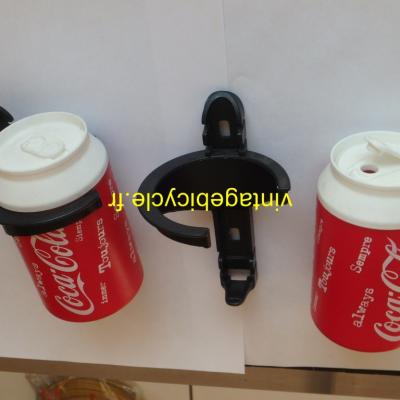 ELITE COCA-COLA bottle and bottle cage. NOS