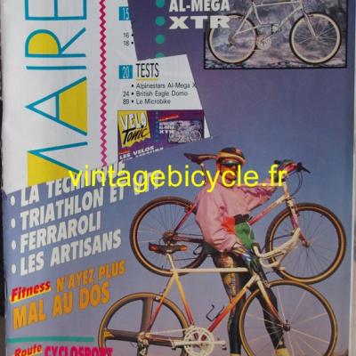 VELO TONIC 1992 - 01 - N°10 janvier 1992