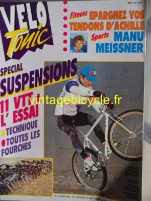 VELO TONIC 1992 - 03 - N°12 mars 1992