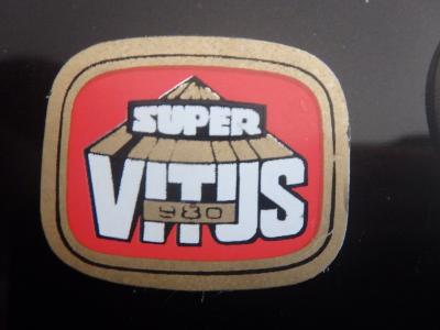 SUPER VITUS 980 ORIGINAL Tubes autocollants NOS