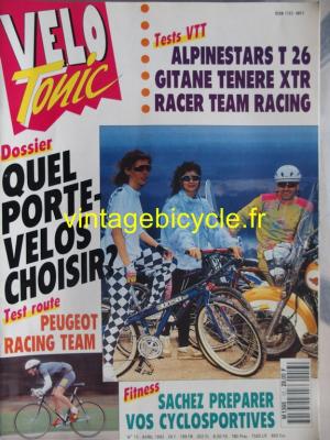 VELO TONIC 1992 - 04 - N°13 avril 1992