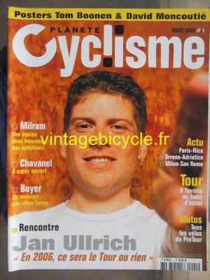 PLANETE CYCLISME 2006 - 03 - N°1 mars 2006
