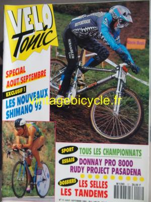 VELO TONIC 1992 - 08 - N°17 aout 1992