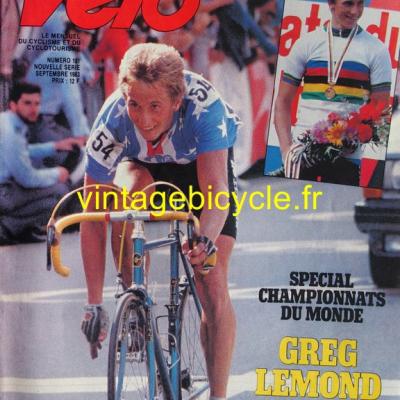 VELO 1983 - 09 - N°181 septembre 1983