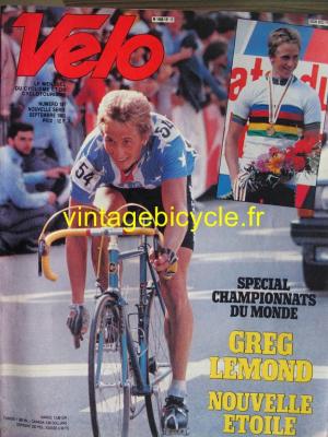 VELO 1983 - 09 - N°181 septembre 1983