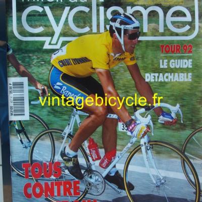 MIROIR DU CYCLISME 1992 - 06 - N°457 juin 1992
