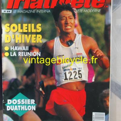 TRI-ATHLETE - 1992 - 01 - N°64 janvier / fevrier 1992