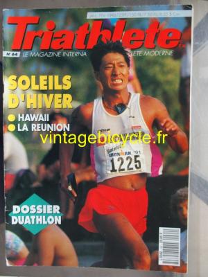 TRI-ATHLETE - 1992 - 01 - N°64 janvier / fevrier 1992