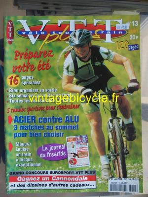 VELO TOUT TERRAIN 1998 - 06 - N°13 juin 1998