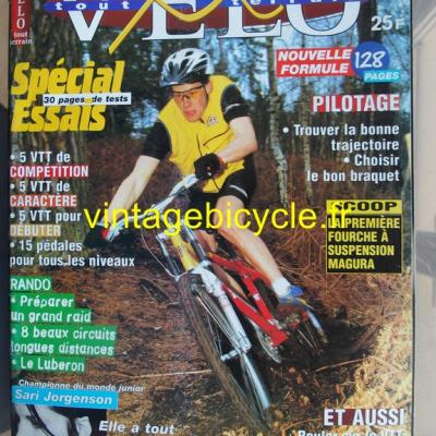 VELO TOUT TERRAIN 1999 - 04 - N°22 avril 1999