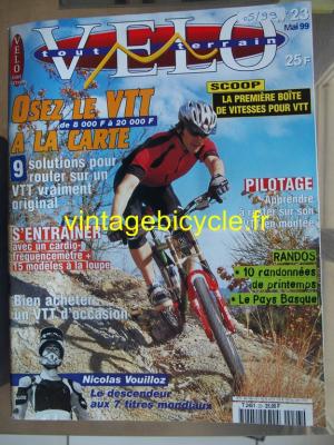 VELO TOUT TERRAIN 1999 - 05 - N°23 mai 1999