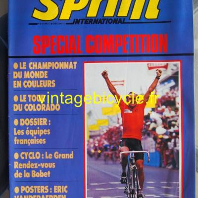 SPRINT INTERNATIONAL 1985 - 09 - N°61 septembre 1985