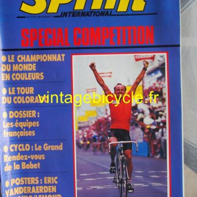 SPRINT INTERNATIONAL 1985 - 09 - N°61 septembre 1985