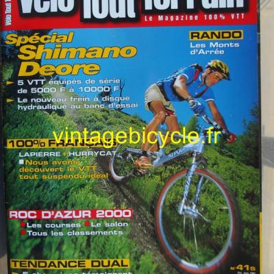 VELO TOUT TERRAIN 2000 - 12 - N°41 decembre 2000 / janvier 2001
