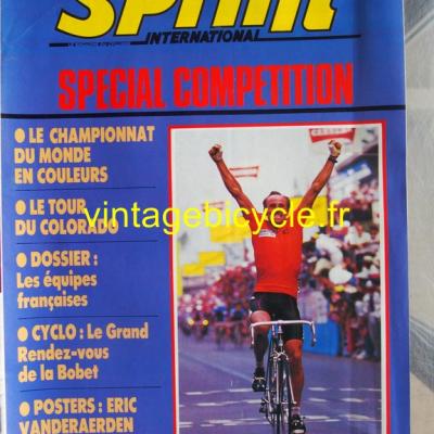 SPRINT INTERNATIONAL 1985 - 09 - N°61 septembre 1985