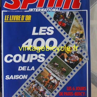 SPRINT INTERNATIONAL 1985 - 11 - N°63 novembre 1985