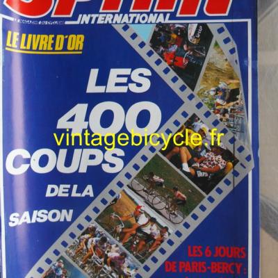SPRINT INTERNATIONAL 1985 - 11 - N°63 novembre 1985