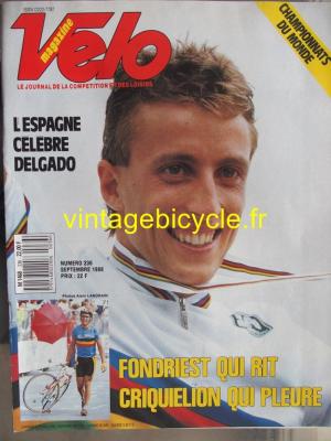 VELO 1988 - 09 - N°236 septembre 1988