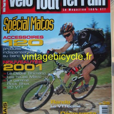 VELO TOUT TERRAIN 2000 - 09 - N°38 septembre 2000