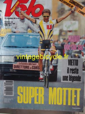 VELO 1988 - 11 - N°238 novembre 1988