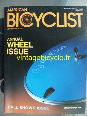 AMERICAN BICYCLIST - 1989 - 09 - N°9-10/110 septembre / octobre 1989