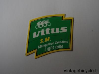 VITUS S.M. ORIGINAL Tubes autocollants NOS