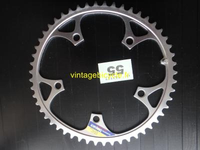 SHIMANO 52t Chainring Biopace-SIS Steel bcd 130mm NOS