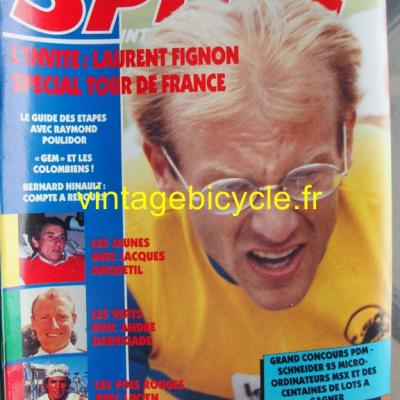 SPRINT INTERNATIONAL 1986 - 07 - N°68 juillet 1986