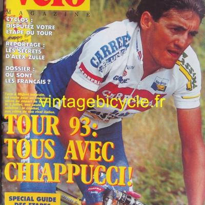 VELO MAGAZINE 1993 - 07 - N°289 juillet 1993