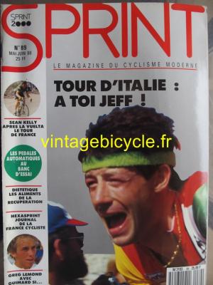 SPRINT 2000 1988 - 05 - N°89 mai / juin 1988