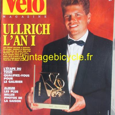 VELO MAGAZINE 1997 - 12 - N°338 decembre 1997 / janvier 1998