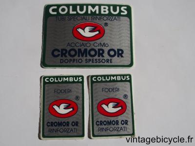 COLUMBUS CROMOR OR ORIGINAL Bicycle Frame Tubing STICKER NOS