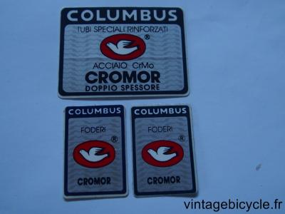 COLUMBUS CROMOR ORIGINAL Bicycle Frame Tubing STICKER NOS
