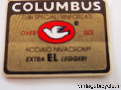 COLUMBUS EL OS ORIGINAL Tubes autocollants NOS