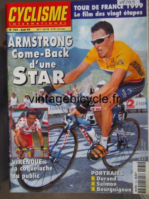 CYCLISME INTERNATIONAL 1999 - 08 - N°164 aout 1999