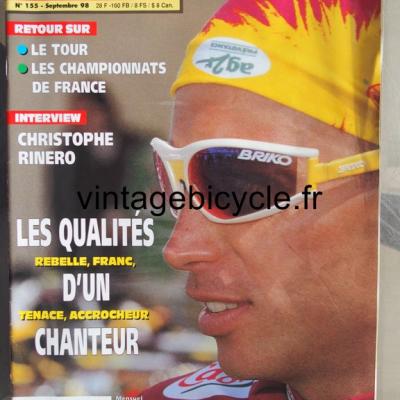 CYCLISME INTERNATIONAL 1998 - 09 - N°155 septembre 1998
