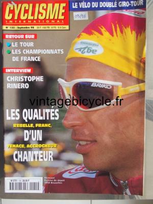 CYCLISME INTERNATIONAL 1998 - 09 - N°155 septembre 1998